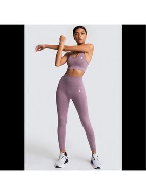 Doyoueven HYPERFLEX SEAMLESS LEGGINGS mauve Sz M